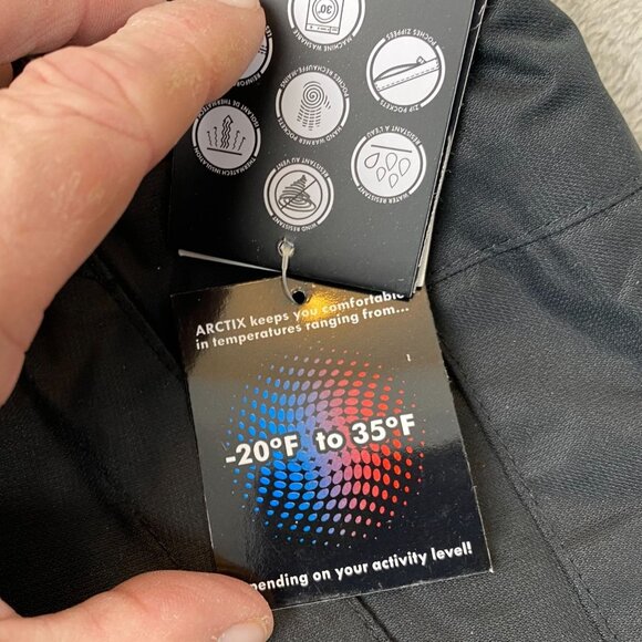 NWT Arctix Womens Insulated Snow Pants Size 2X Black Outdoors Skiing Winter - Picture 12 of 16